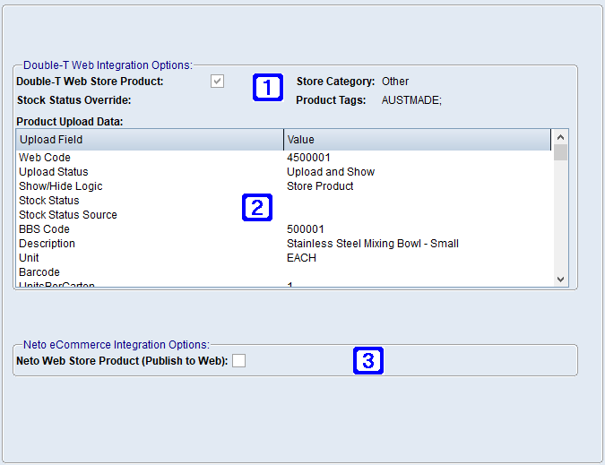 eCommerce Integrations Screen eCommerce Integrations Screen